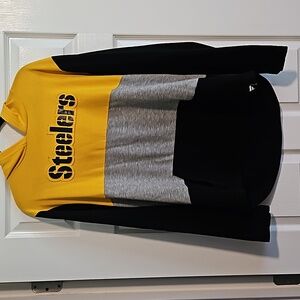 Men's Color Block Steelers Hoodie